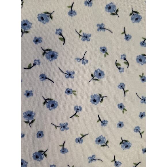 If it were Me Crew Neck Sweatshirt Size Large All over Small Floral Print - Picture 4 of 12